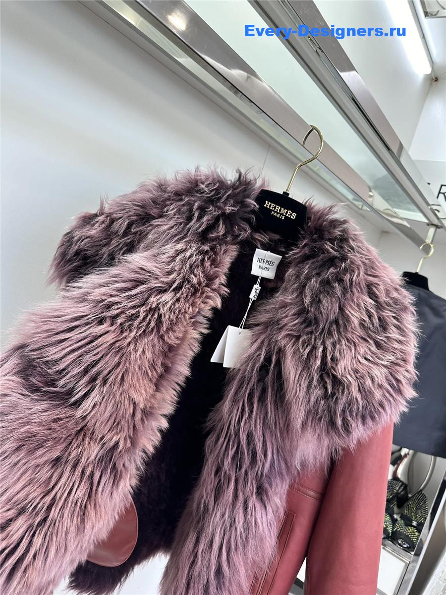 H**me5 shearling coat