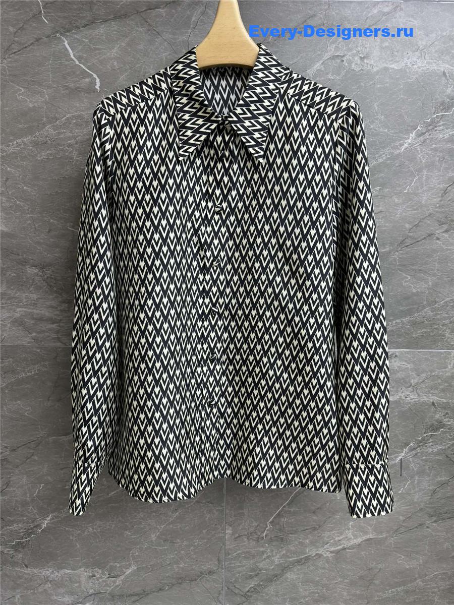 Va1e*ntin0 silk shirt