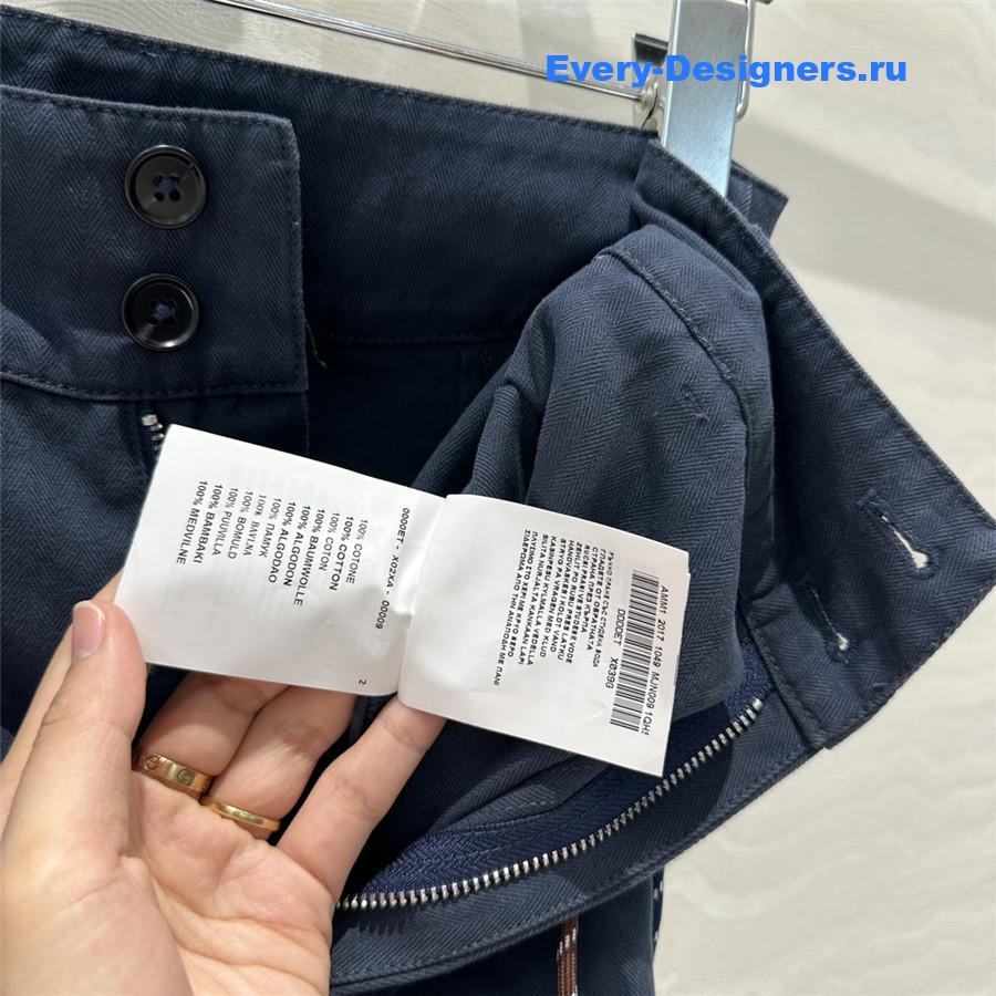 M1um1u cargo pocket straight pants