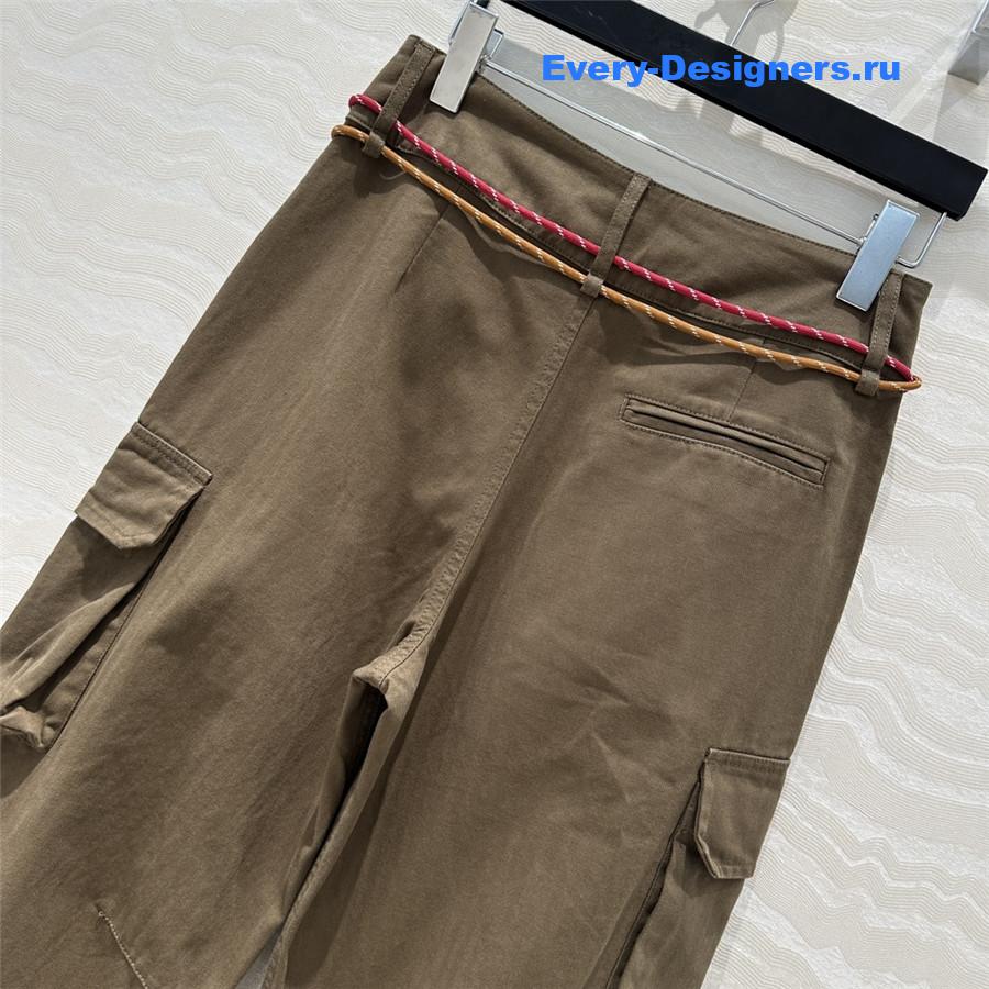 M1um1u cargo pocket straight pants