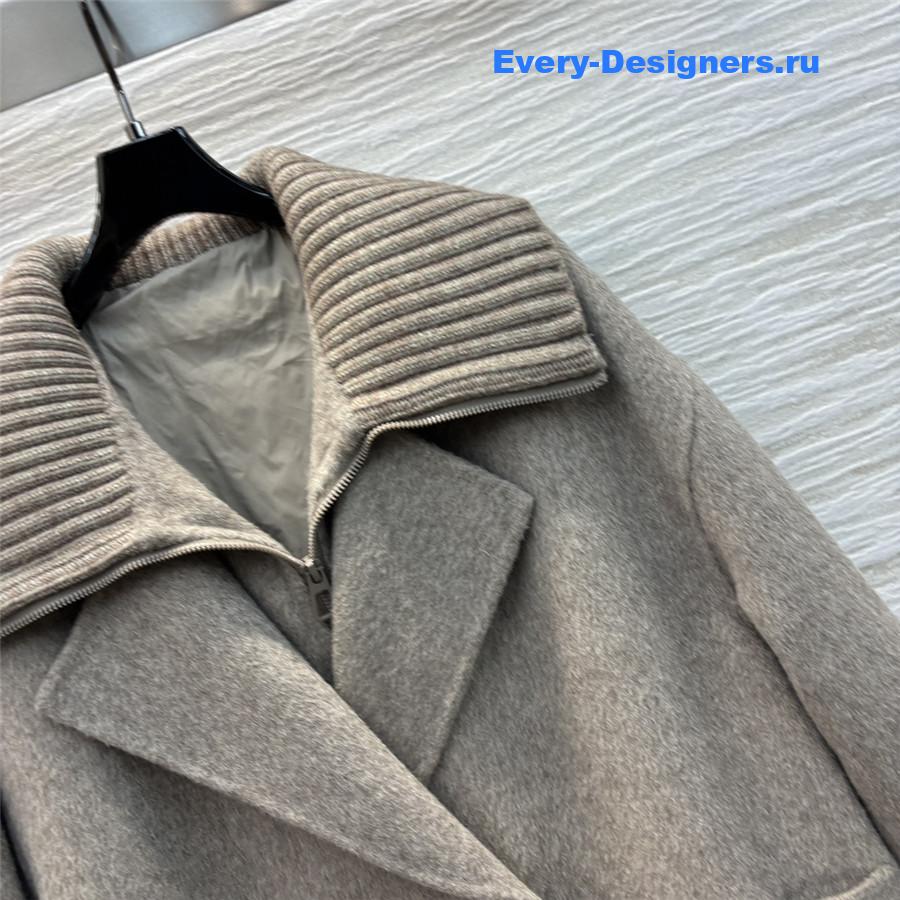 L0r0 P1ana two-piece wool coat