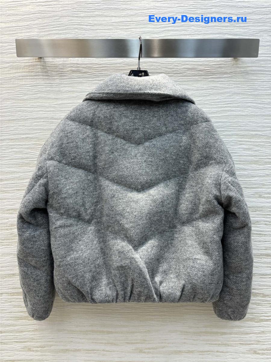 L0r0 P1ana stand collar short down jacket