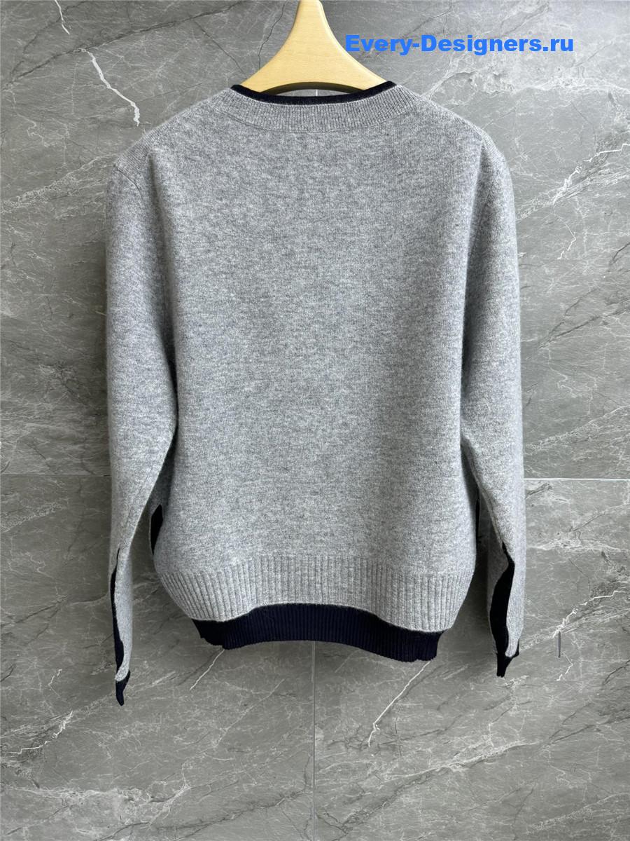 MIU MIU Atelier V-Neck Cashmere Sweater