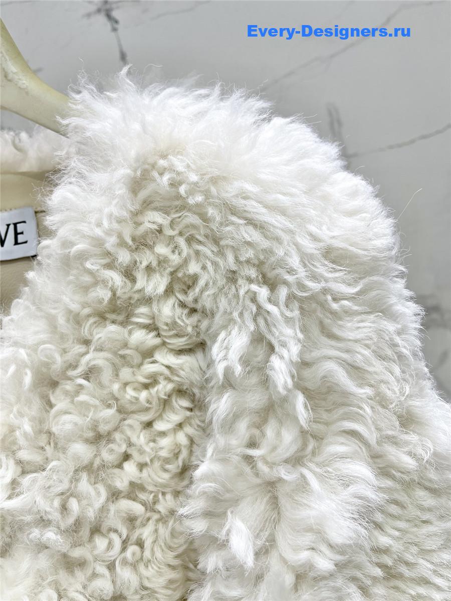 L0ew* shearling fur coat