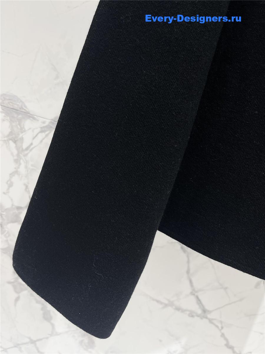 F**di double f pocket zipper cardigan jacket