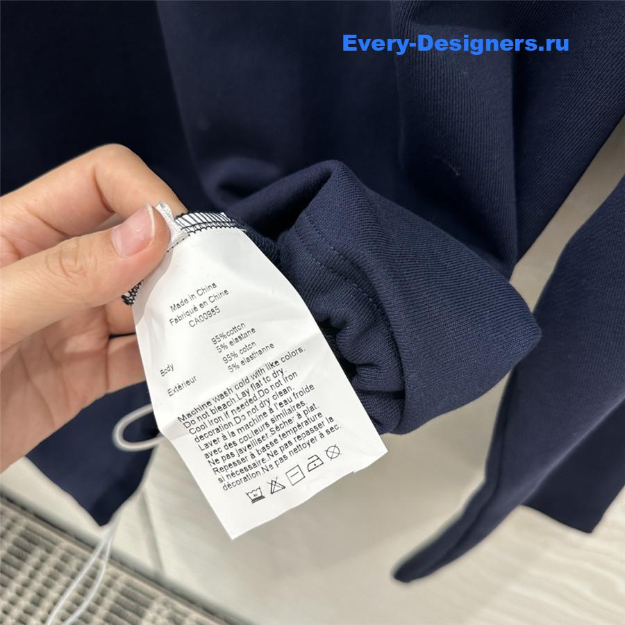 A1exa*der wang loose sweatshirt navy