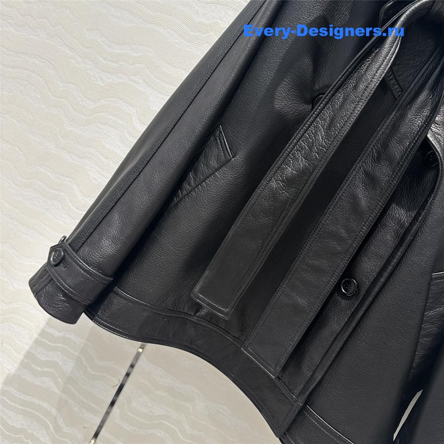 L0ew* leather jacket