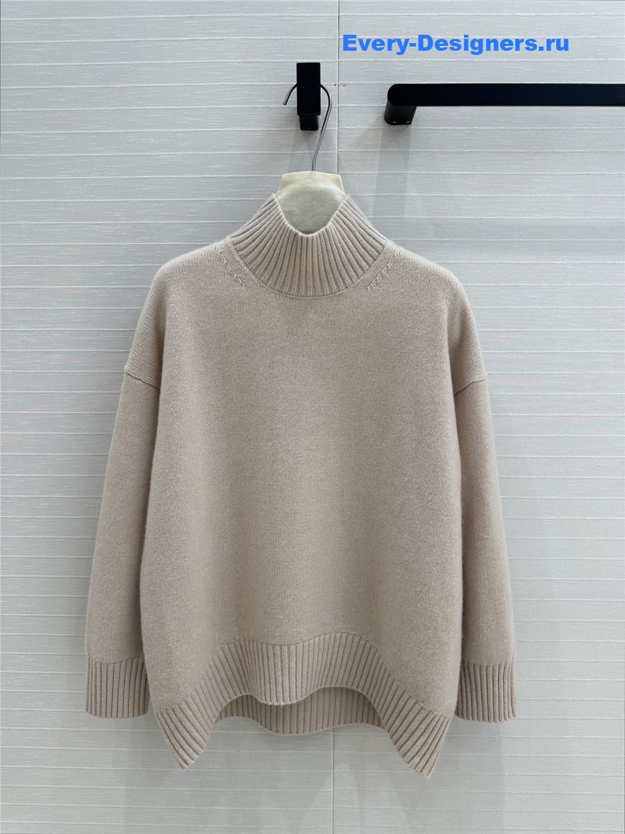 BC Cashmere Turtleneck Zipper Sweater
