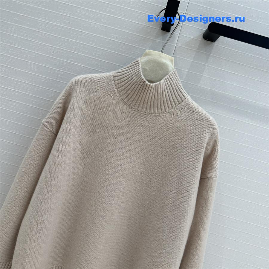 BC Cashmere Turtleneck Zipper Sweater
