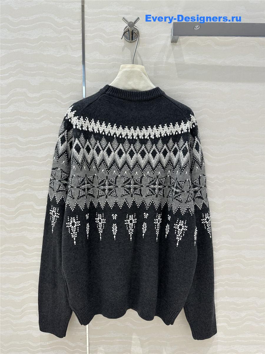 l0vis Vvtt0n embellished blend sweater