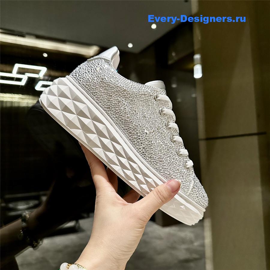 j1m*y ch00 D1am0nd maxi sneakers