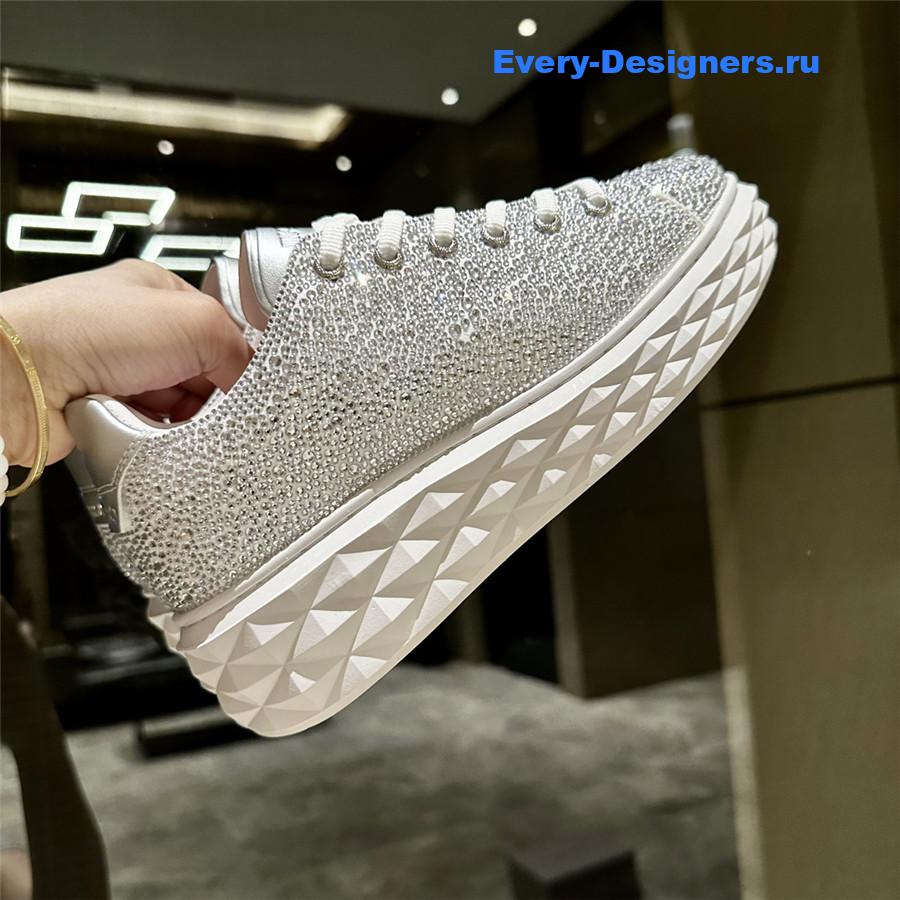 j1m*y ch00 D1am0nd maxi sneakers