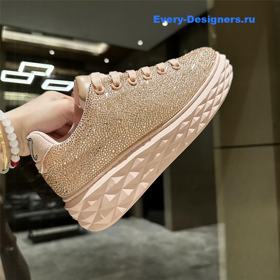 j1m*y ch00 gold D1am0nd sneakers