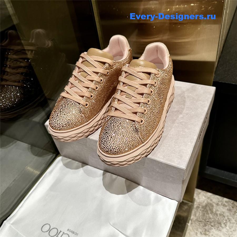j1m*y ch00 gold D1am0nd sneakers