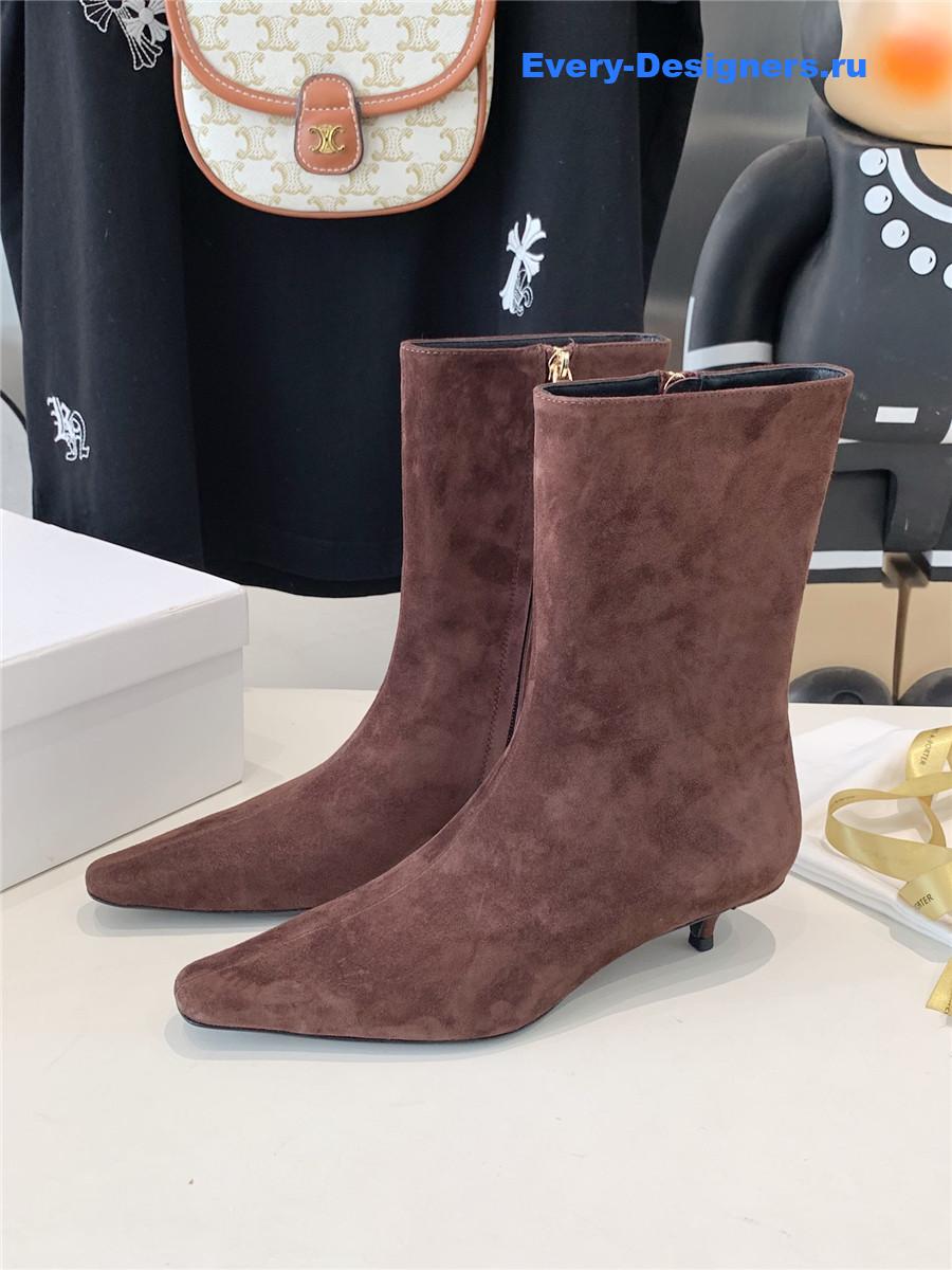 The R0w liisa brown suede ankle boots