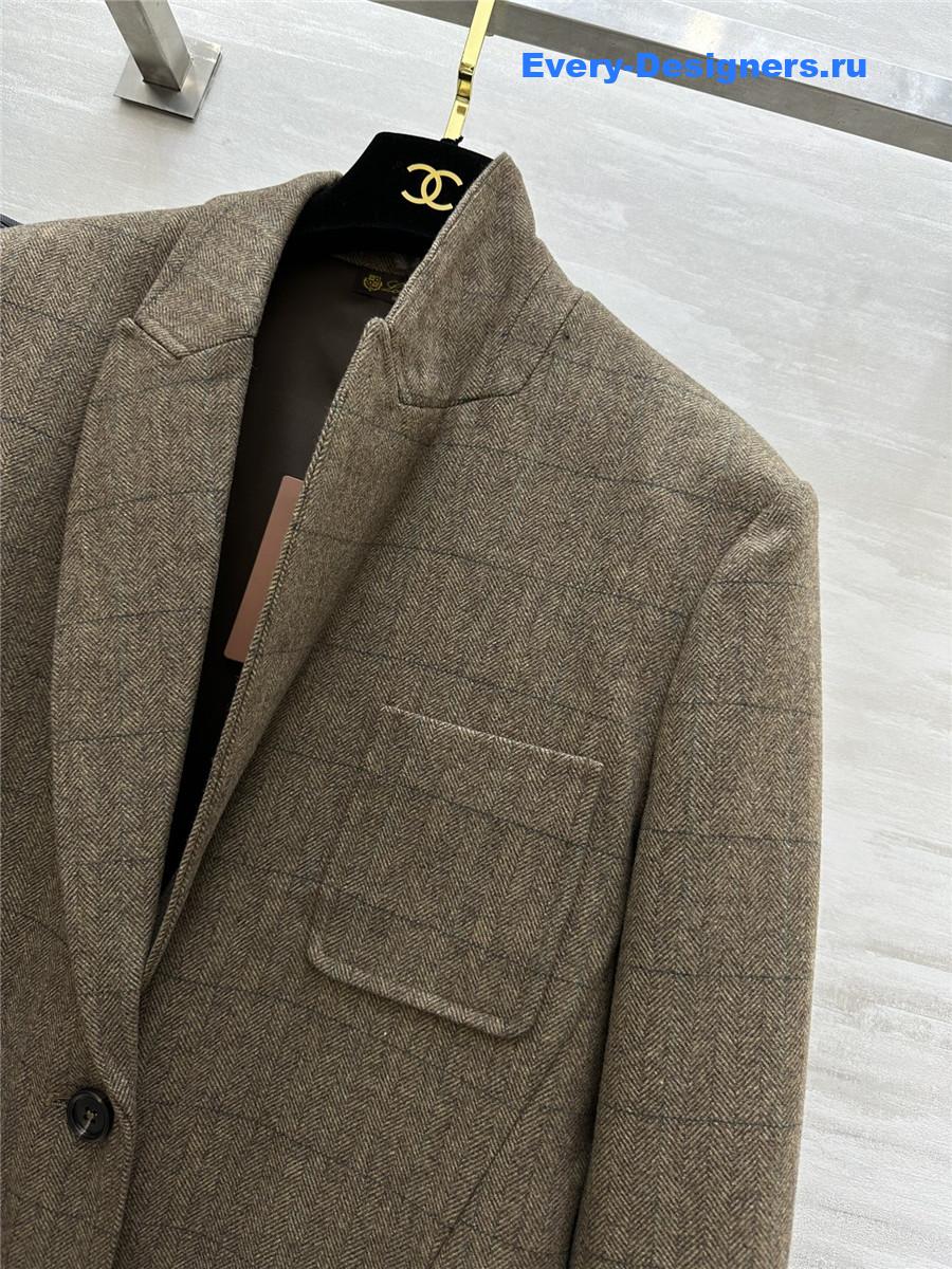 L0r0 P1ana single-breasted blazer