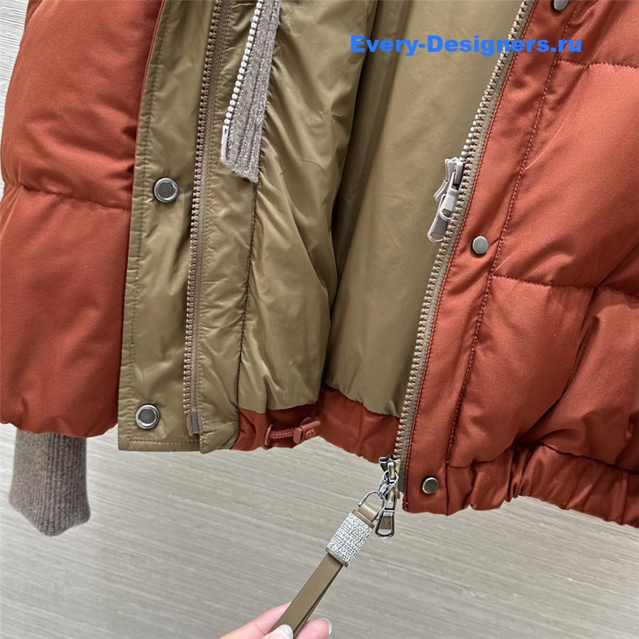 BC Cropped Down Jacket with Hood