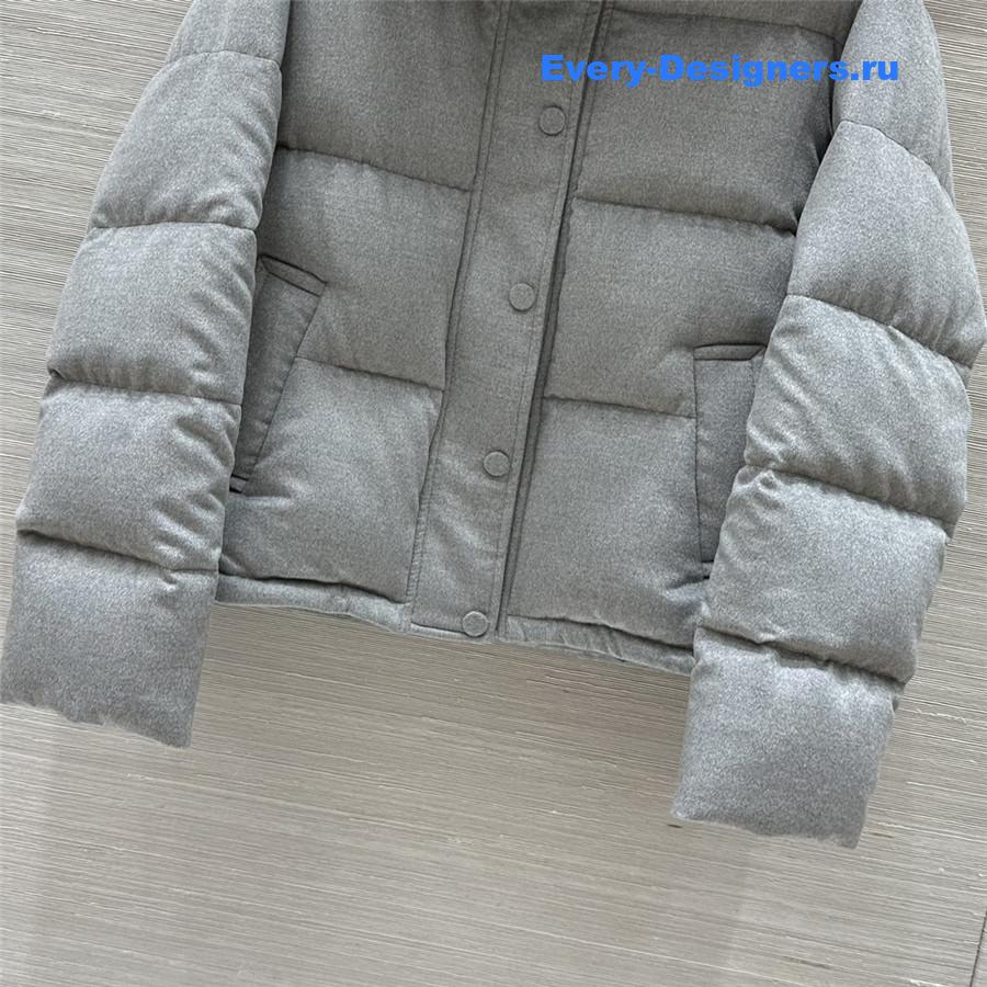 L0r0 P1ana wool and cashmere down jacket