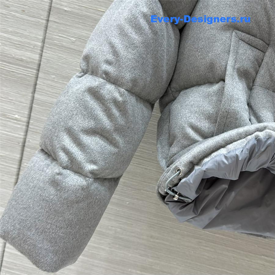 L0r0 P1ana wool and cashmere down jacket