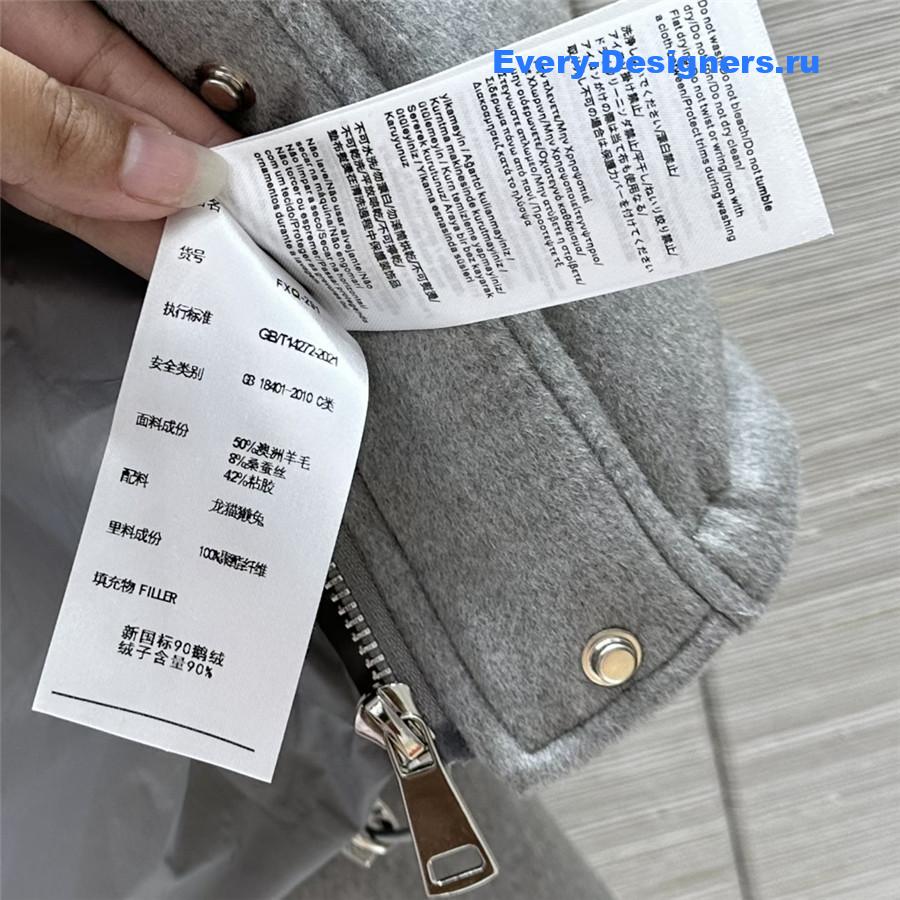 L0r0 P1ana wool and cashmere down jacket