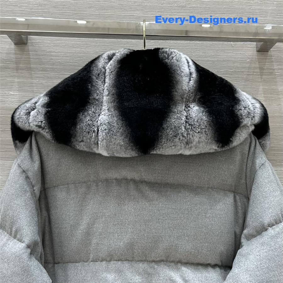 L0r0 P1ana wool and cashmere down jacket