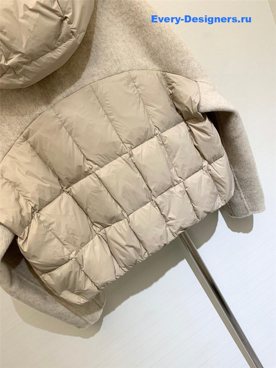 BC down hooded fleece jacket