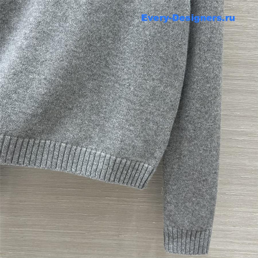 Gvc*1 oversized knit long sleeve top