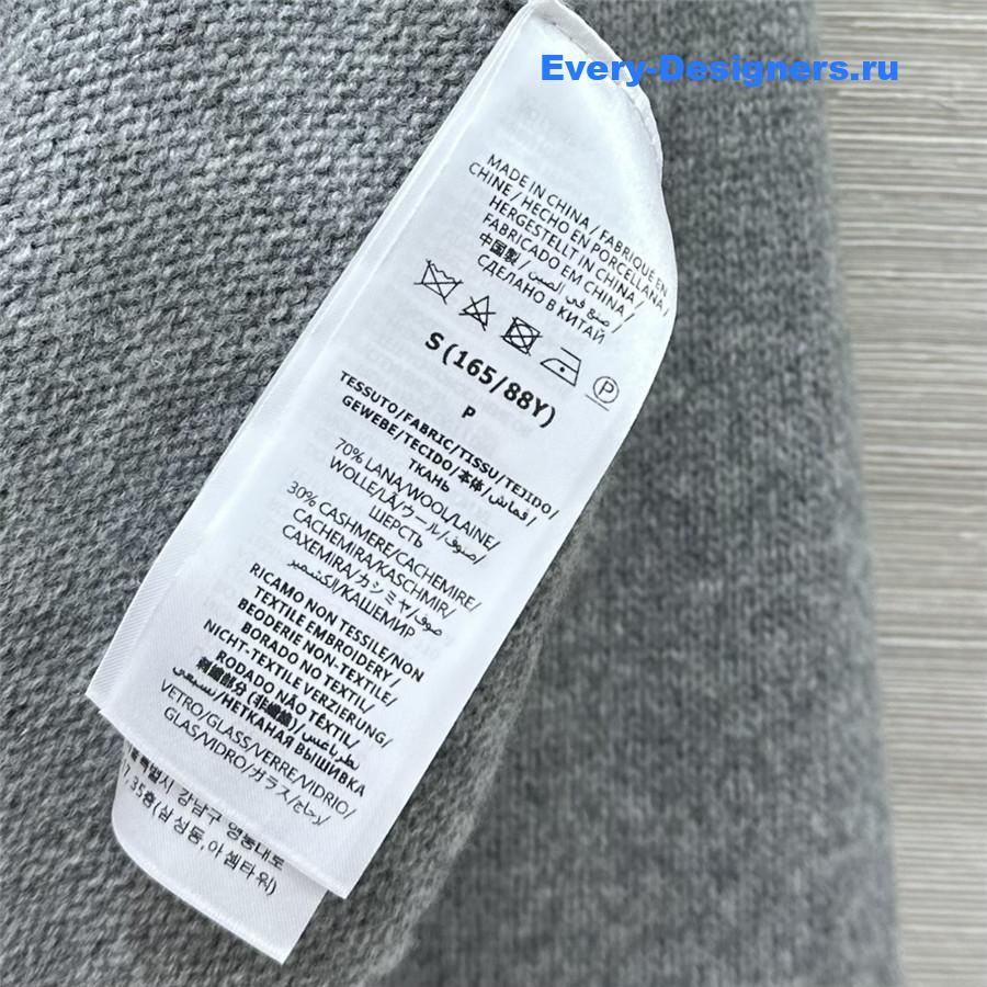 Gvc*1 oversized knit long sleeve top