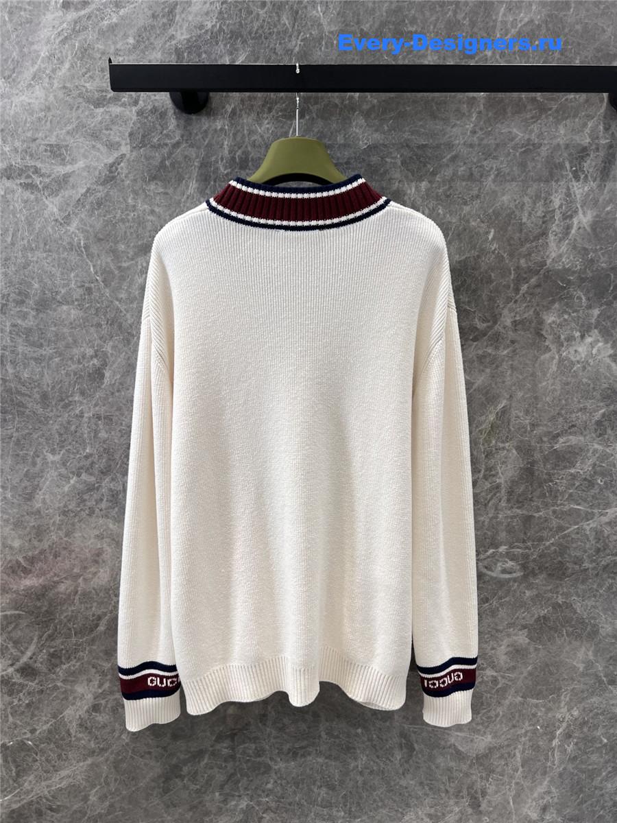 Gvc*1 wool knit cardigan