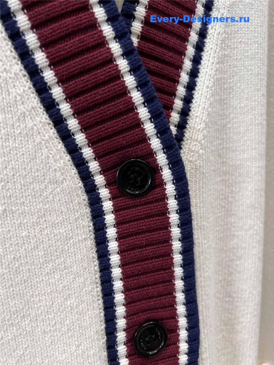 Gvc*1 wool knit cardigan