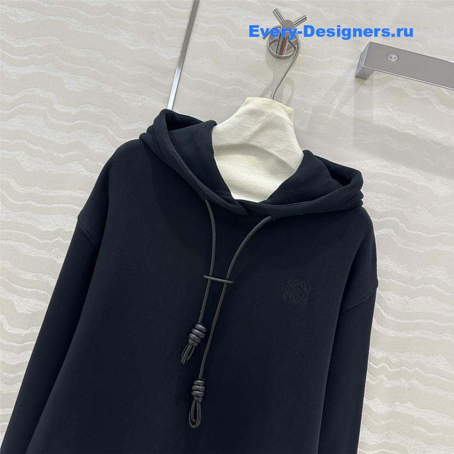 L0ew* flamenco hoodie in black