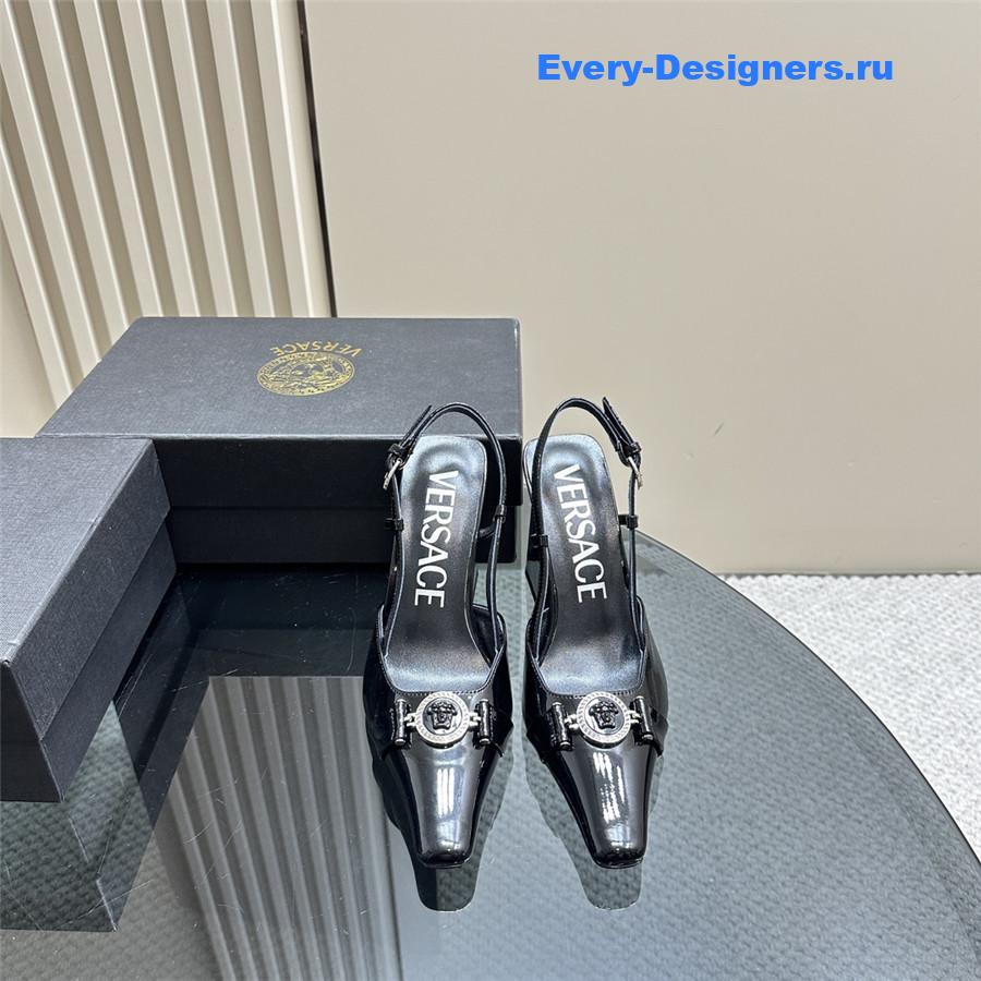 Versace new high-heeled sandals