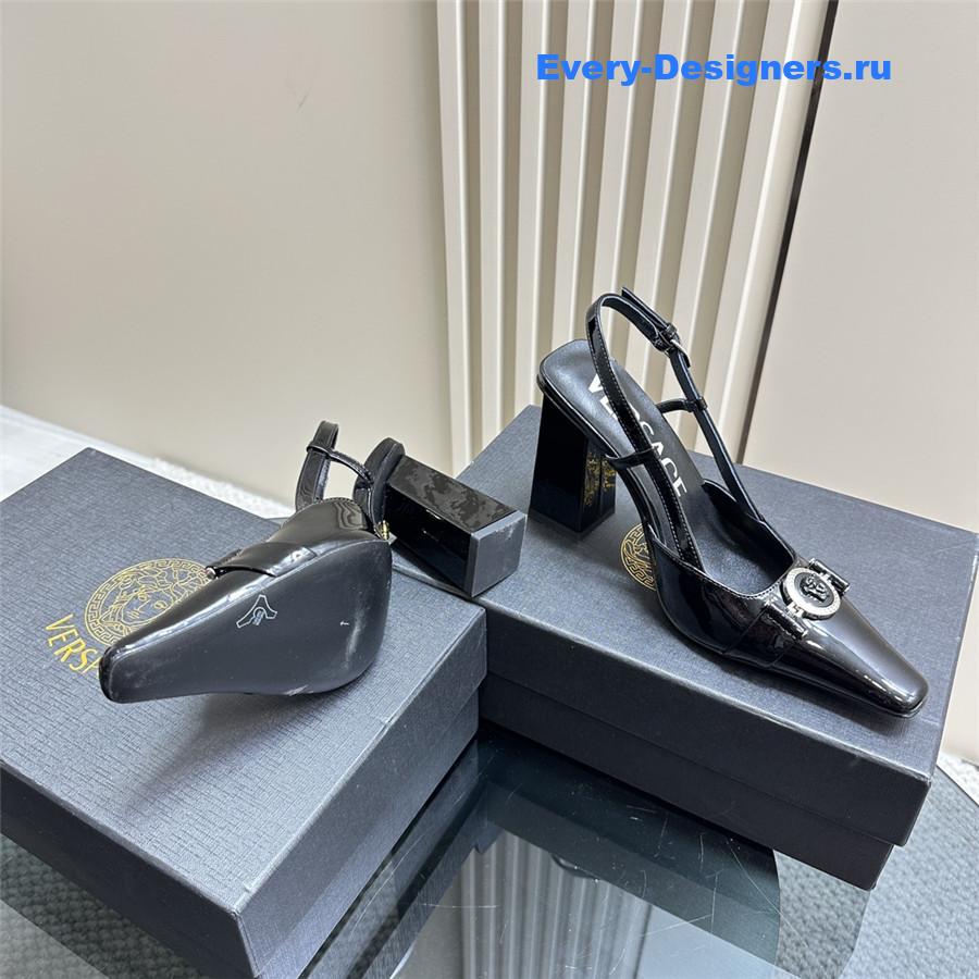 Versace new high-heeled sandals