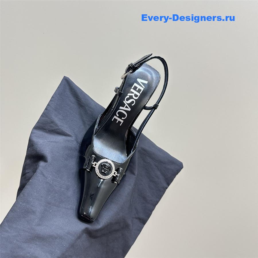 Versace new high-heeled sandals