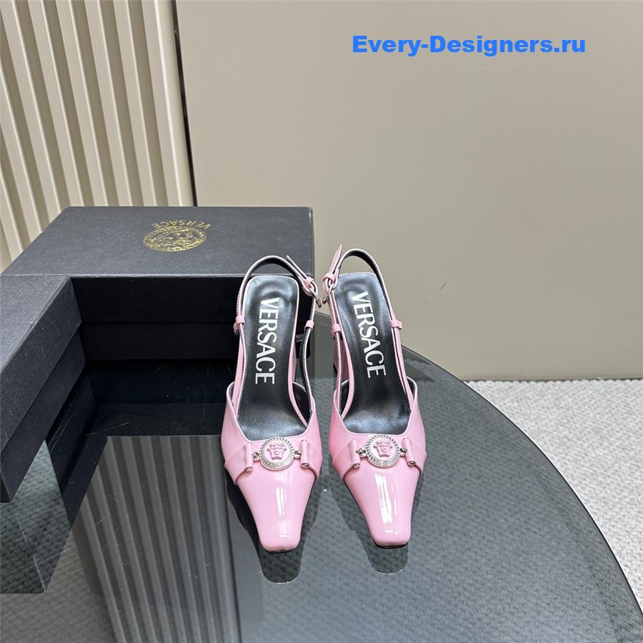 Versace new high-heeled sandals