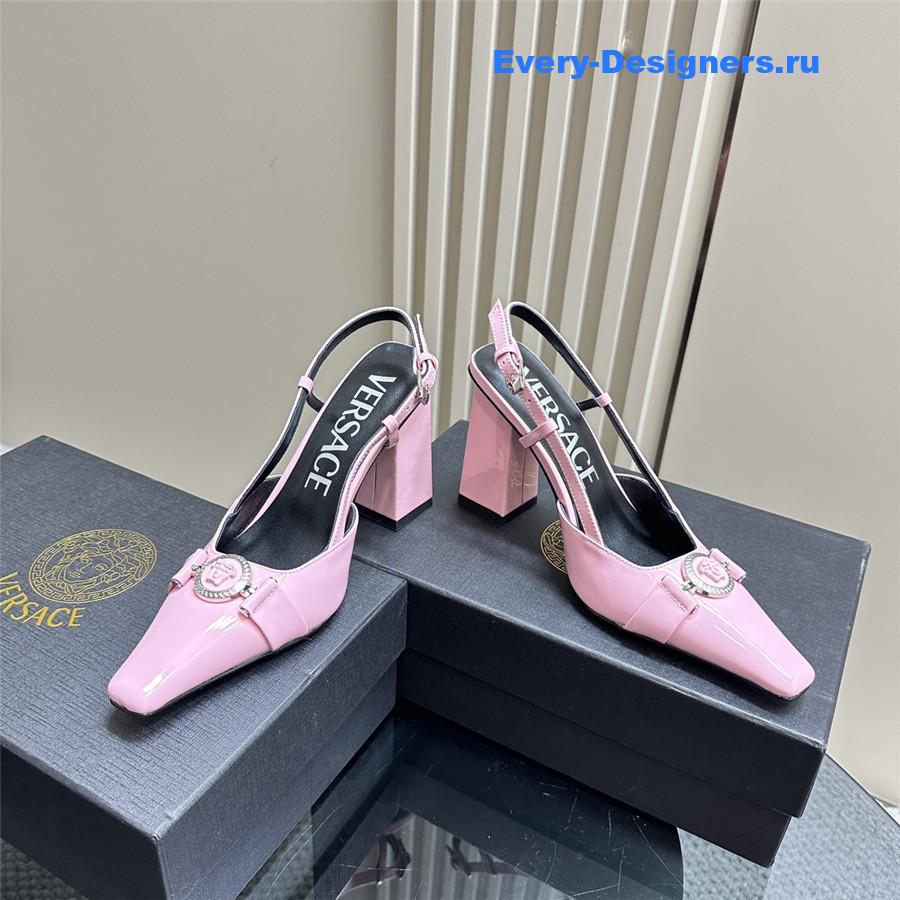 Versace new high-heeled sandals