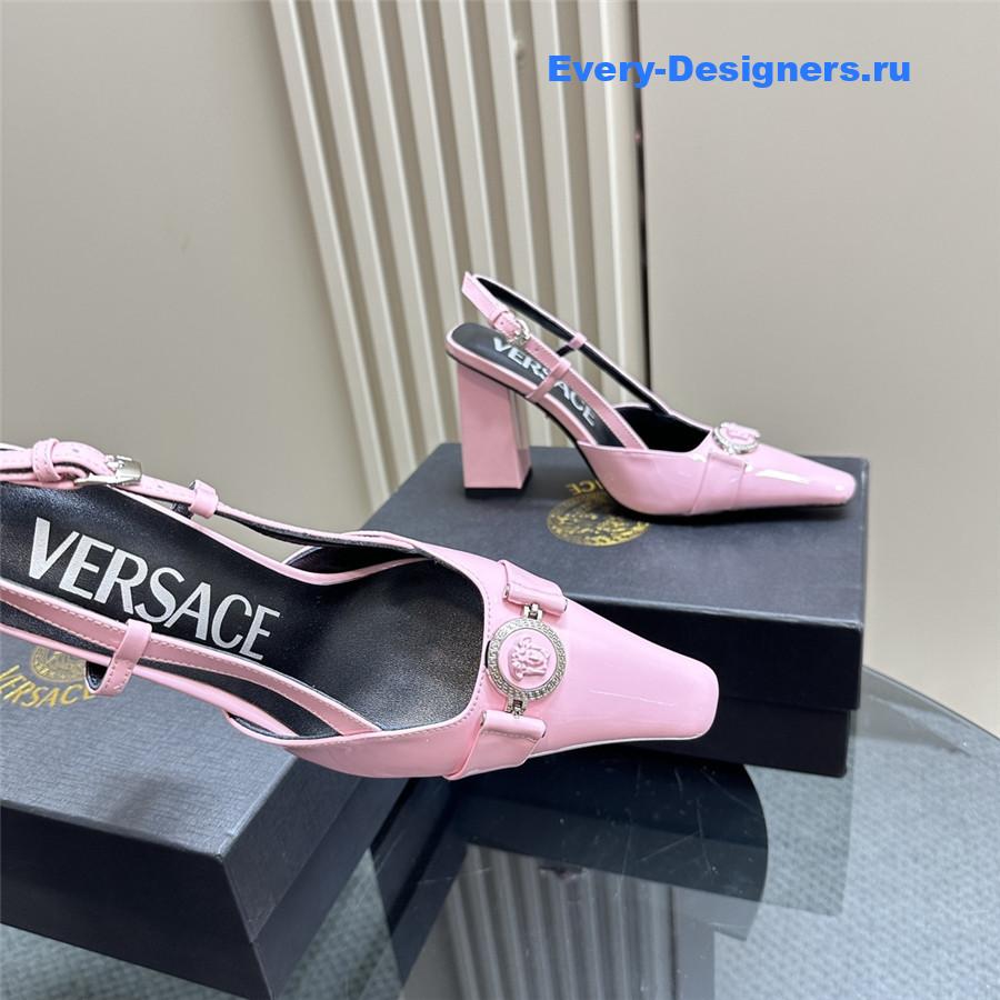 Versace new high-heeled sandals