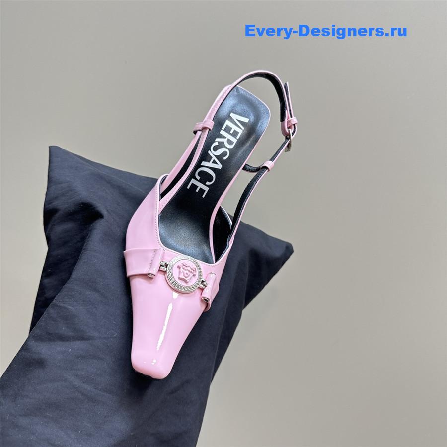 Versace new high-heeled sandals