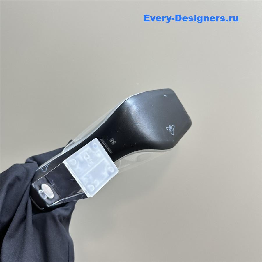 Versace crystal block heel high heel sandals