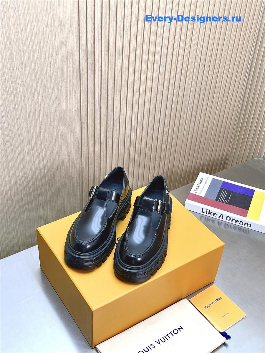 l0vis Vvtt0n lv record mary jane shoes black