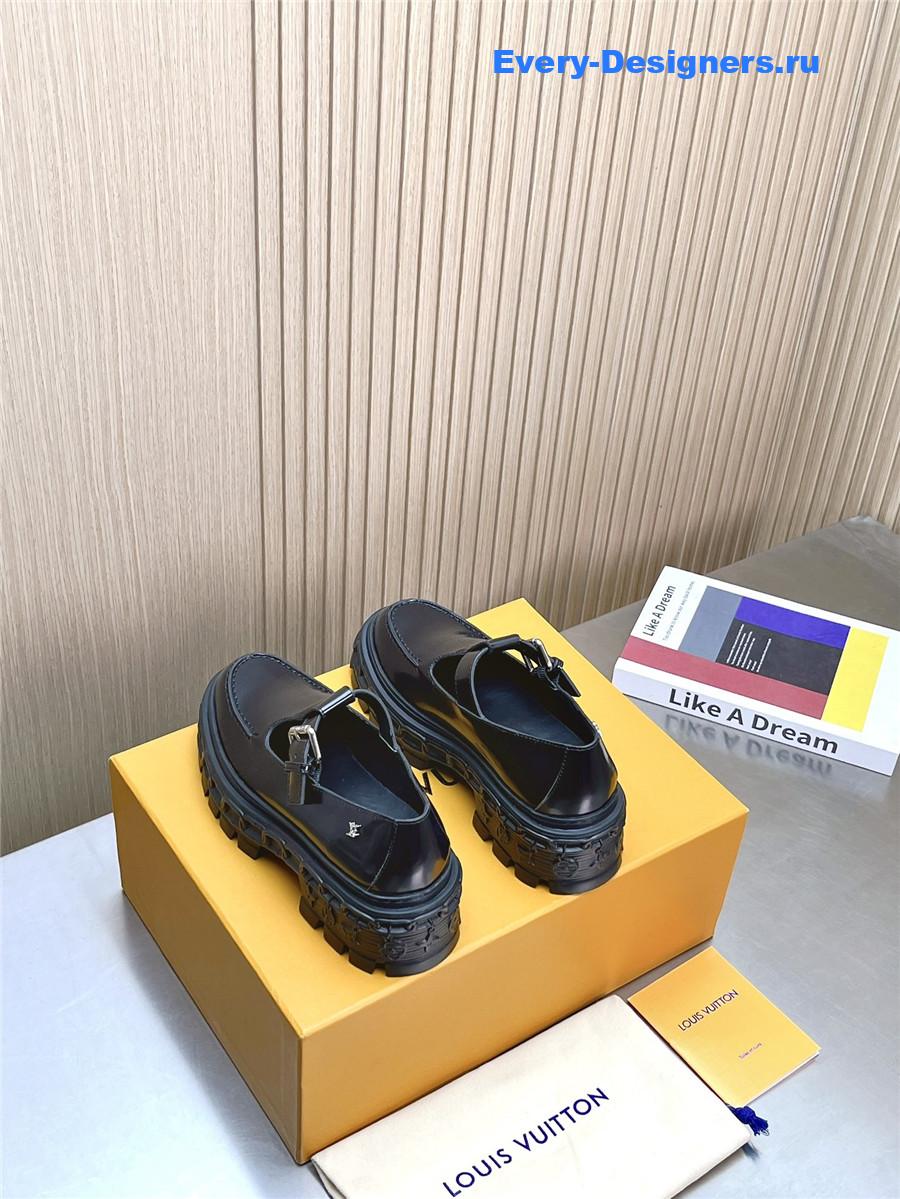 l0vis Vvtt0n lv record mary jane shoes black