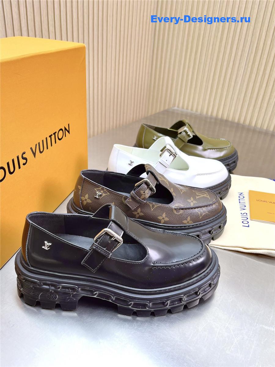 l0vis Vvtt0n lv record mary jane shoes black