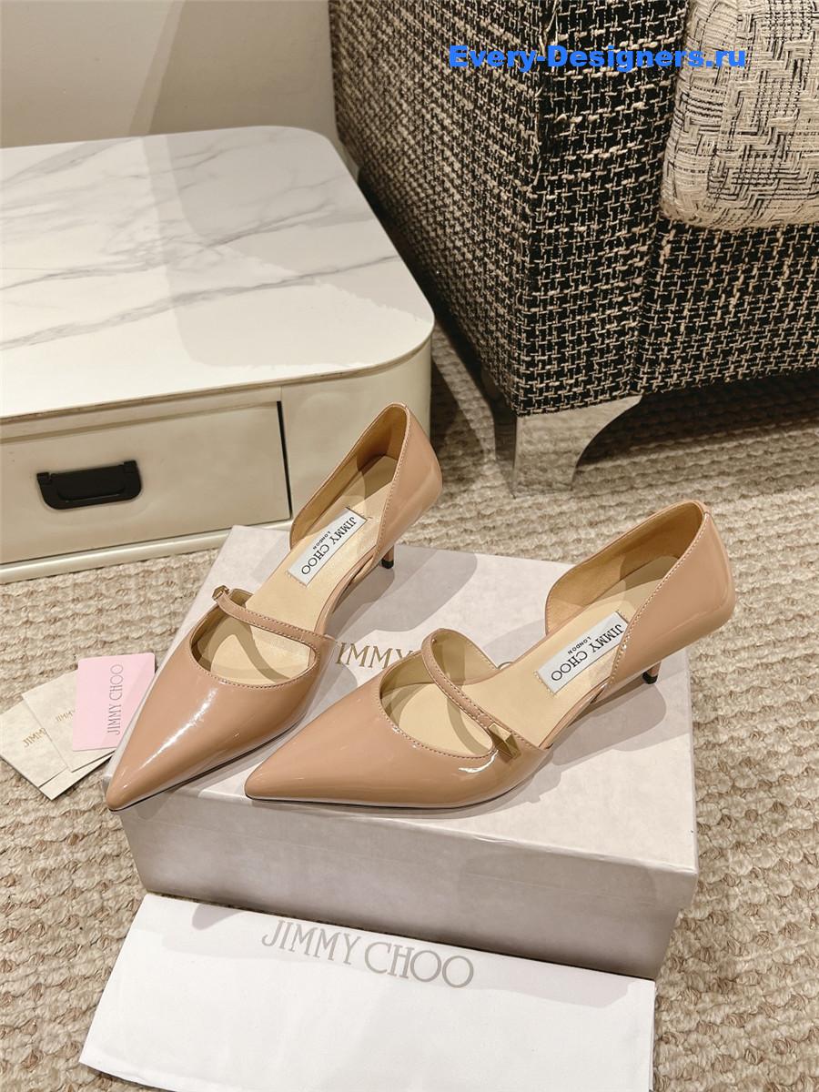 J1m*y Ch00 60mm carolyn pumps in nude
