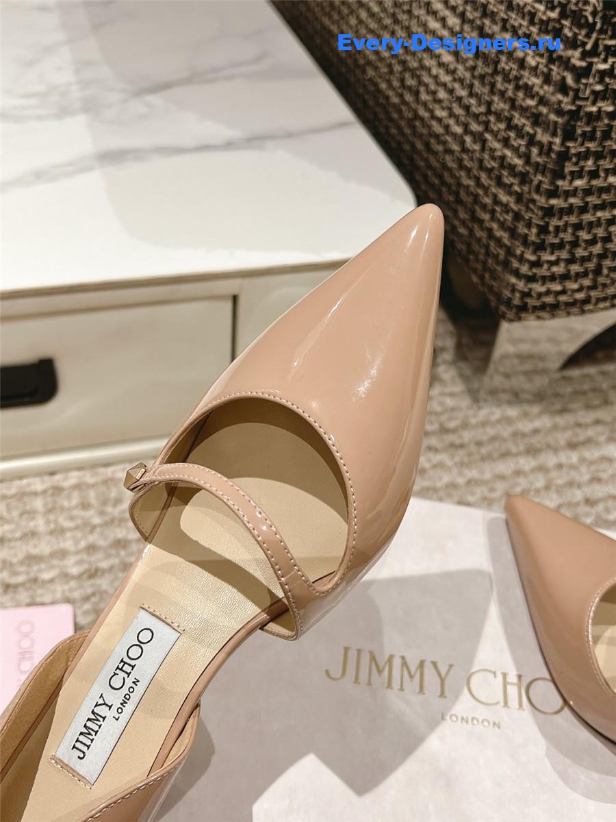 J1m*y Ch00 60mm carolyn pumps in nude