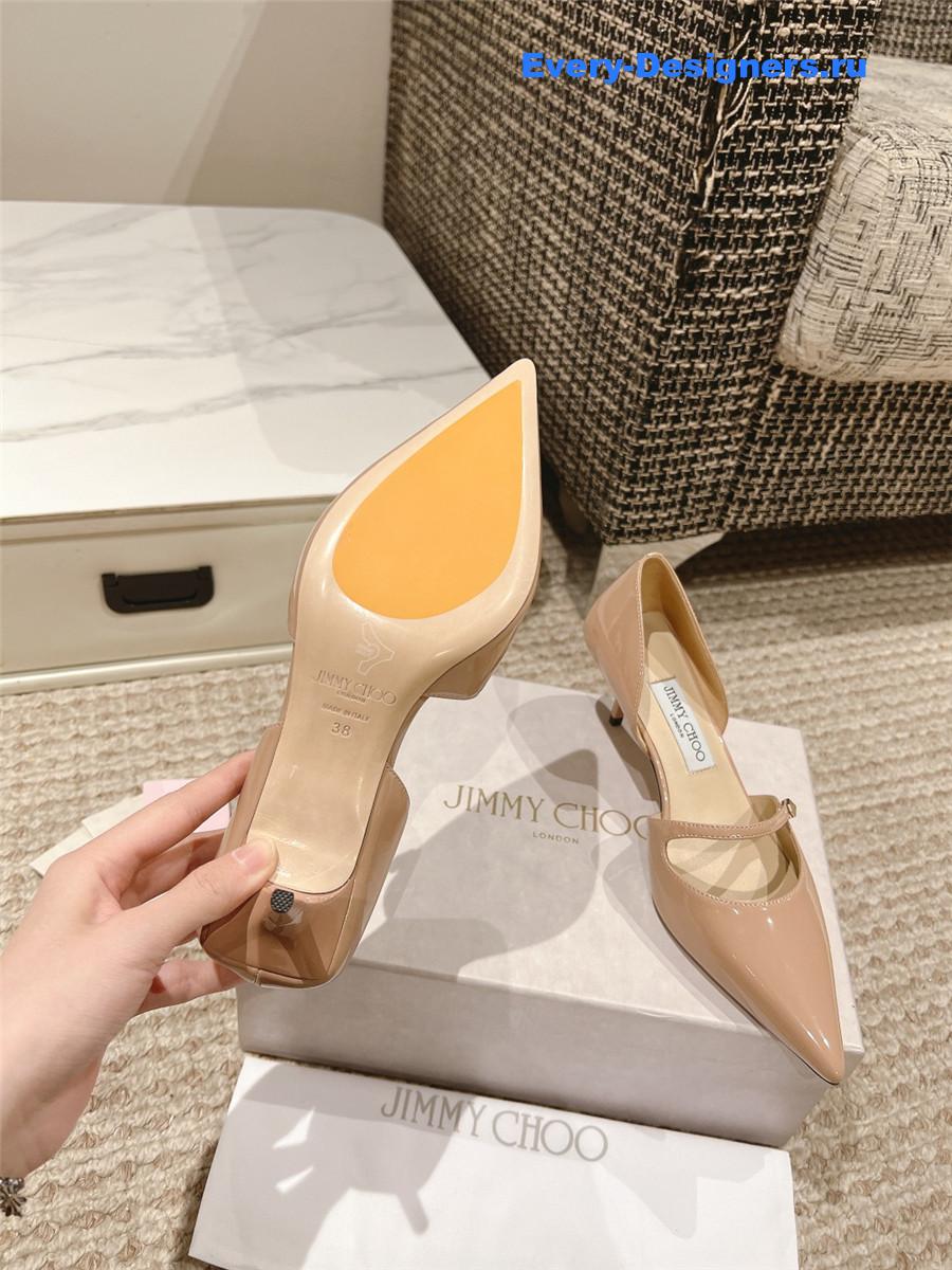 J1m*y Ch00 60mm carolyn pumps in nude