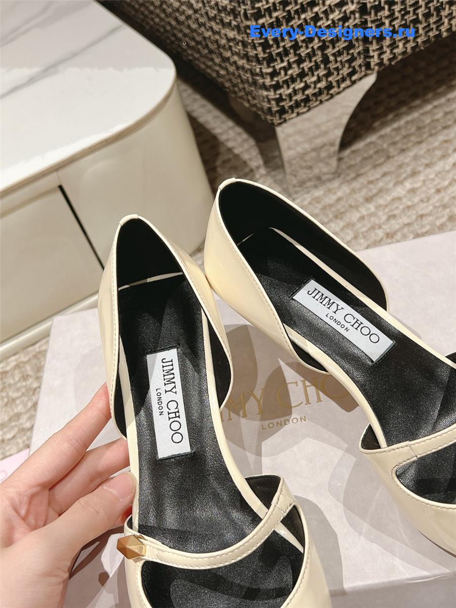 J1m*y Ch00 pointed toe mary jane pumps