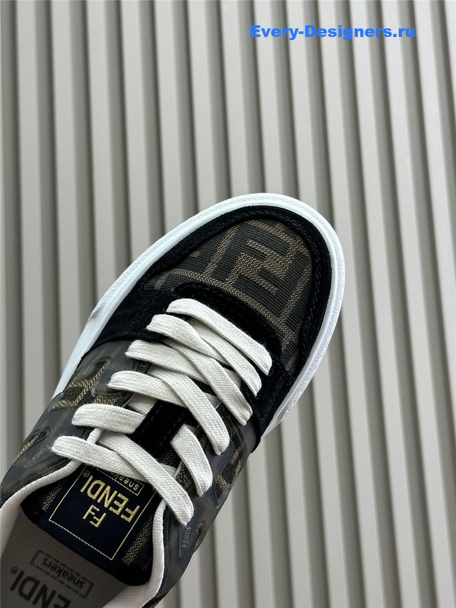 F**di logo match low-top sneakers