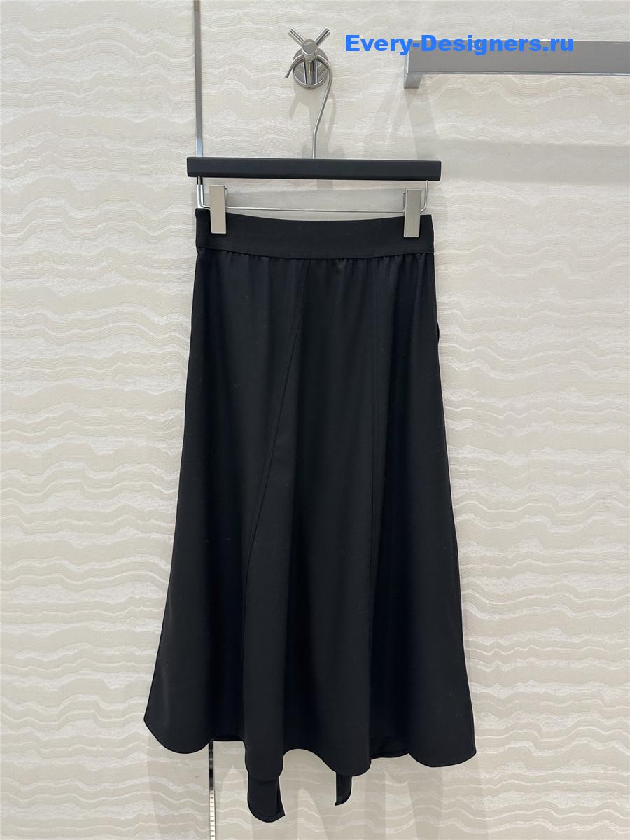 L0ew* relaxed wool midi skirt