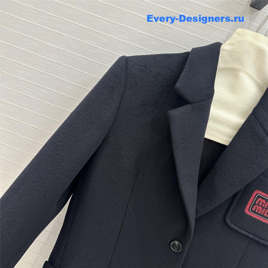 M1um1u college girl style woolen suit