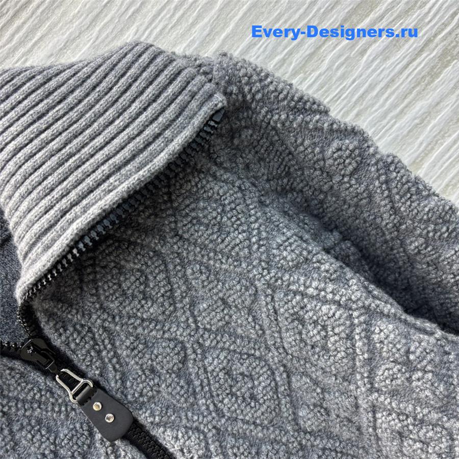 l0vis Vvtt0n lv jacquard sweater cardigan
